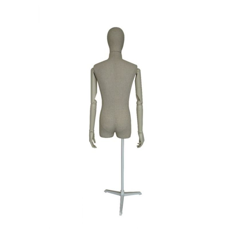 Image 4 : Torso Mannequin Homme avec Tissu ...