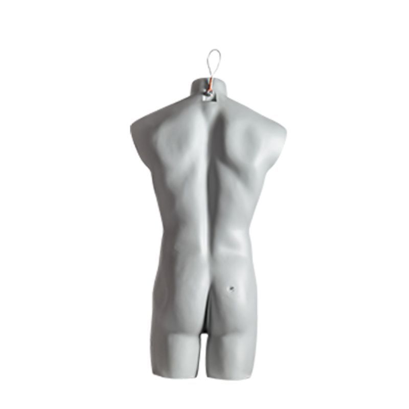 Image 2 : Torso manichino uomo grigio RAL7042 ...