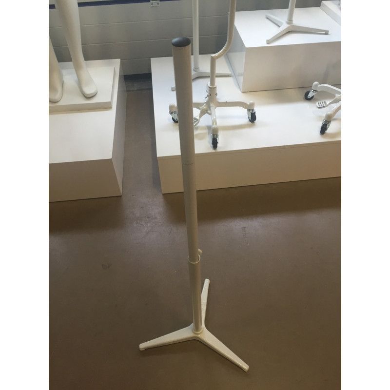 Image 1 : Tripod base in white metal ...