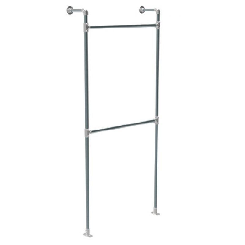 Tube wall clothes rack GIDKIT1 : Portants shopping