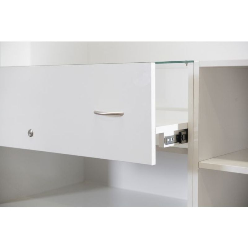 Image 1 : Verkaufstheke 150 cm mit Glasvitrine ...