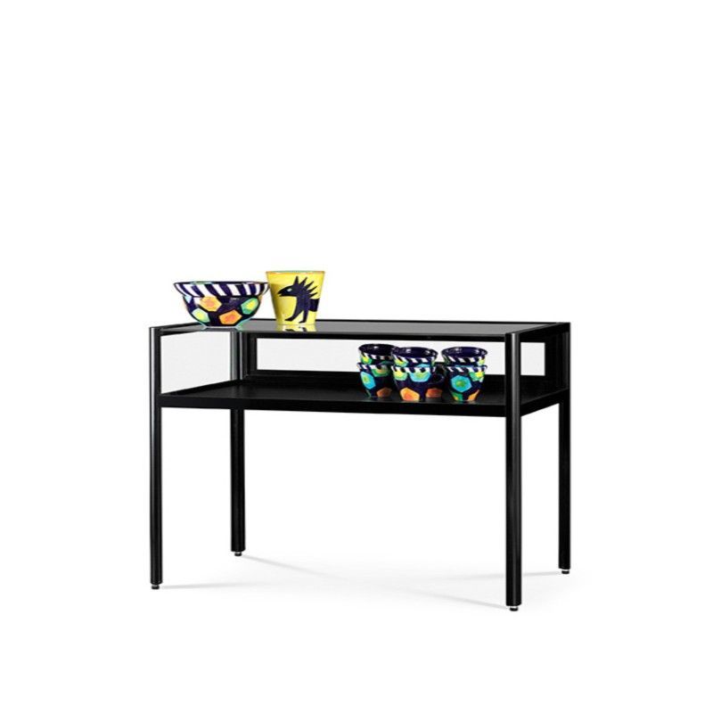 Vetrina nera del bancone con porta da 100 cm : Mobilier shopping