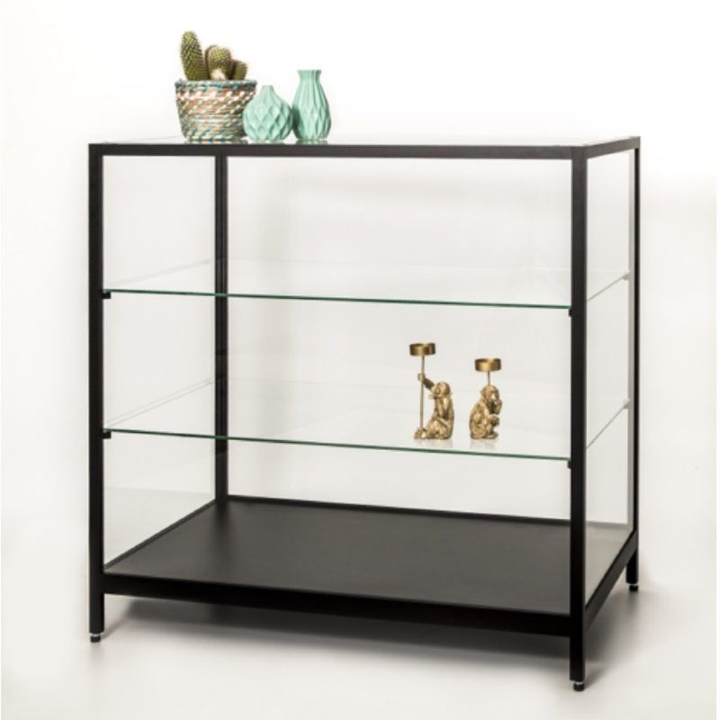 Vitrina mostrador negra : Vitrine