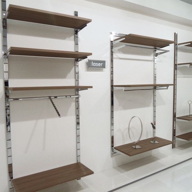 Image 3 : Wall gondolas DESIGN CLOTHING RACK ...