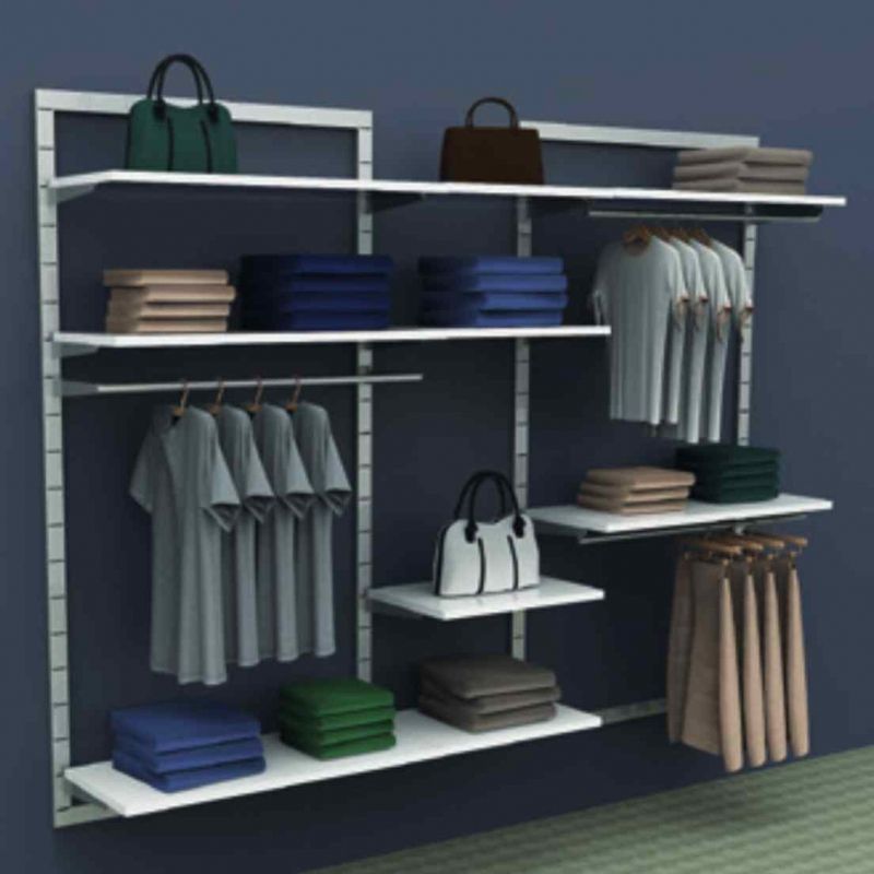 Image 3 : Wall gondola for clothing 1 ...