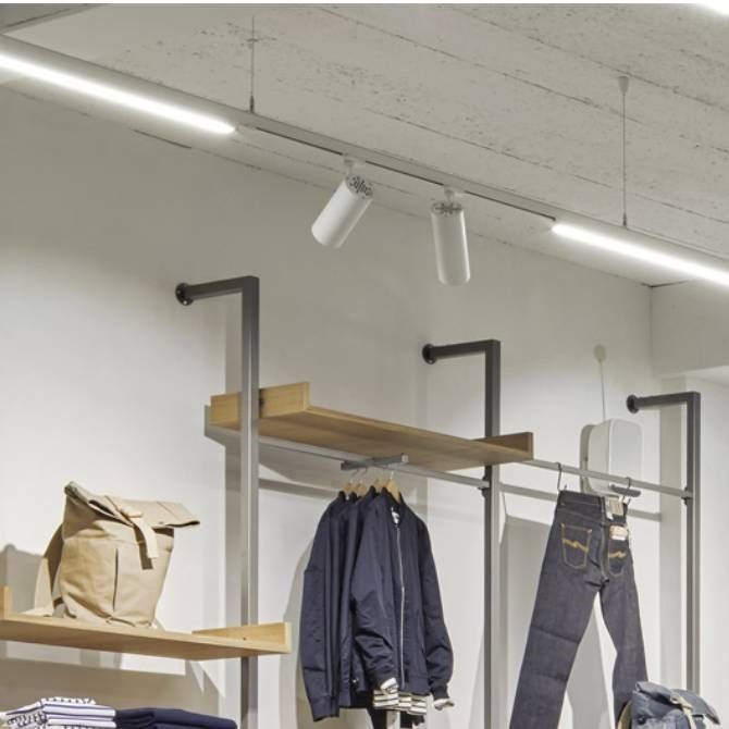 Image 1 : Led-Schiene, weiß. 120 cm ...