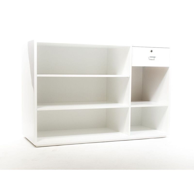 Image 3 : Weißer Ladentisch 200 x ...