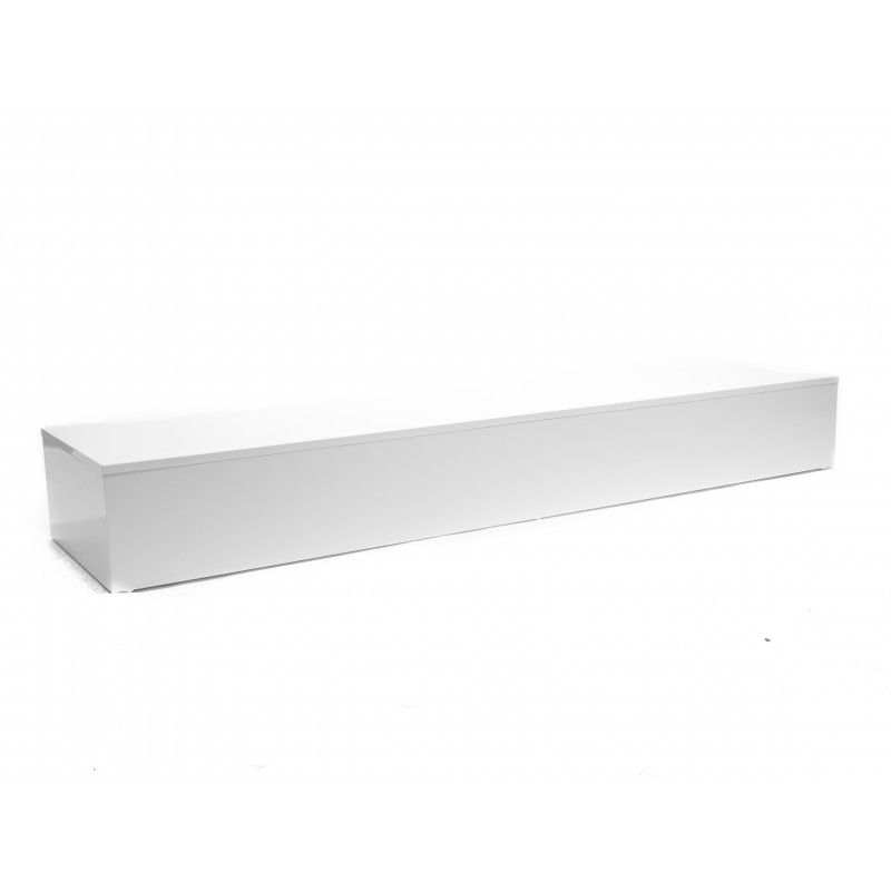 Weiss glossy podium 200-50-25 cm : Mobilier shopping