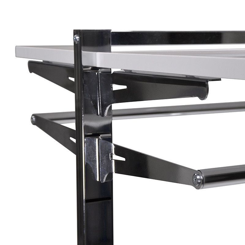 Image 2 : Wandgondel aus Stahl mit Regal ...