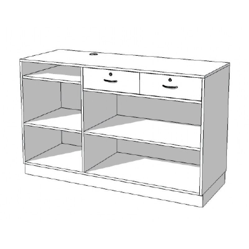 Image 4 : White glossy counter set : 310 ...