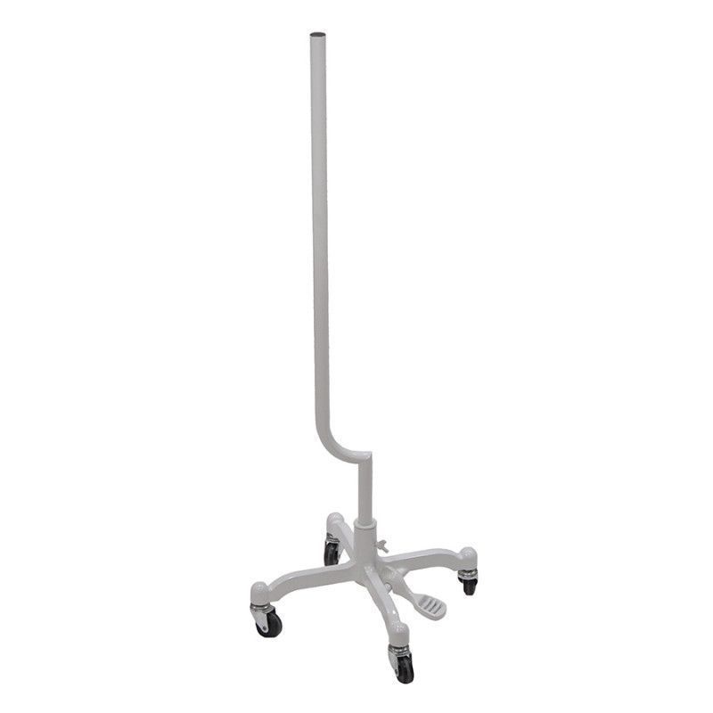 White metal base with wheels : Bust shopping