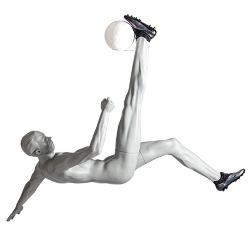 Image 1 : Male sport mannequin in gray ...