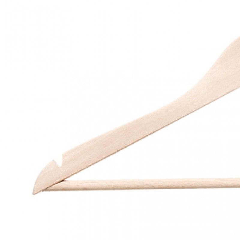 Image 2 : x25 Wooden hanger Helena raw ...
