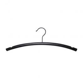 Wooden coat hangers 10 black Hangers for lingerie Cintres magasin