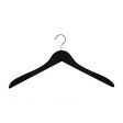 Image 0 : 10 Clothes hangers 44cm black ...