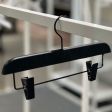 Image 5 : 10 Natural wood hangers with ...