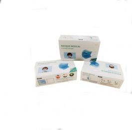 CASH REGISTER & SECURITY PRODUCTS - COVID PROTECTION MATERIAL : 10 boxes of 30 surgical masks for children