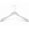 Image 0 : 10 Cintres en bois blanc ...