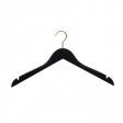 Image 0 : Pack of 10 Black hangers ...