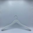 Image 6 : Professional white wooden hangers with ...