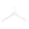 Image 0 : 10 Hangers jacket white wood ...