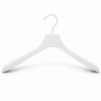 Image 0 : 10 Perchas de madera blanco ...