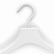 Image 4 : 10 Perchas de madera blanco ...