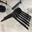 Image 5 : Black Wooden hanger for shirts ...