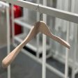 Image 5 : x10 raw beech wooden hangers ...