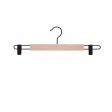 Image 0 : 10 Natural wood hangers with ...
