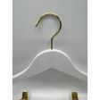 Image 3 : 10 wooden trouser hangers in ...