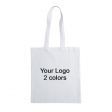 Image 0 : 100 Personalized white cotton bags ...