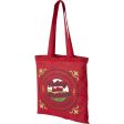 Image 2 : Natural cotton bags in red ...