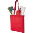 Image 3 : Natural cotton bags in red ...