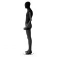 Image 1 : Black vintage fabric male mannequin ...