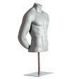Image 0 : Buste mannequin sport gris RAL ...