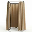 Image 2 : Vestidor cuadrado negro, desmontable 90x90x200cm ...