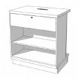 Image 3 : Dimensiones :&nbsp;
Ancho : 90 cm&nbsp;
Altura ...