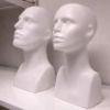 Image 3 : Damen schaufensterfiguren kopf im weiss ...