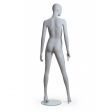 Image 3 : Female window mannequin gray concrete ...