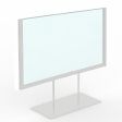 Image 0 : White A5 horizontal magnetic display ...