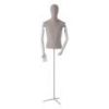 Image 0 : Male mannequins torso vintage linen ...