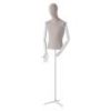 Image 1 : Male mannequins torso vintage linen ...