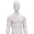 Image 2 : Mannequin vitrine homme abstrait blanc ...