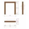 Image 1 : Penderie professionelle pour magasin, Largeur ...