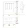 Image 1 : Fixed and solid wardrobe in ...