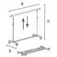 Image 2 : Klappbarer Rollst&auml;nder aus Metall ...