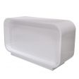 Image 0 : Rounded Store counter, white finish ...