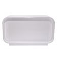 Image 1 : Rounded Store counter, white finish ...
