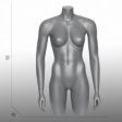Image 1 : Torsos femme sport de couleur ...